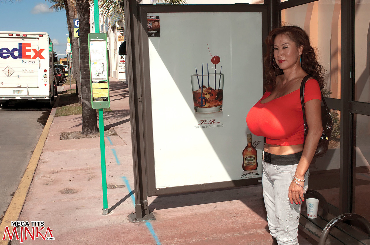 Older Asian lady Minka fills out her tops with massive tits in non nude action foto porno #427201771 | Mega Tits Minka Pics, Minka, Mature, porno ponsel