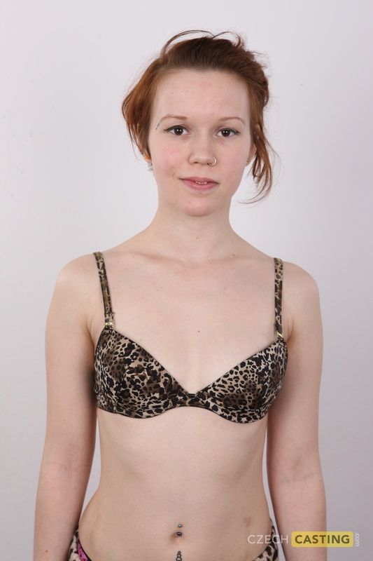 Natural redhead Klara gets completely naked before a close-up of her pussy foto porno #426488870 | Czech Casting Pics, Klara, Casting, porno móvil