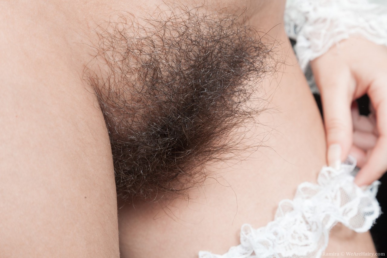 Brunette maid Ramira strips off uniform to show off her naturally hairy pussy foto pornográfica #424241244 | We Are Hairy Pics, Sanita Ramira, Amateur, pornografia móvel