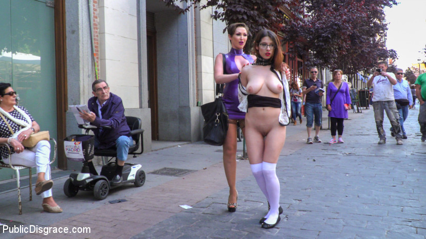 Submissive girl Zenda Sexy is paraded nude in public for giving oral sex foto porno #427024590 | Public Disgrace Pics, Zenda Sexy, Latex, porno mobile