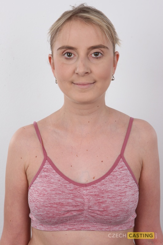 Amateur girl with short blonde hair cracks a smile after getting totally naked porn photo #425611652 | Czech Casting Pics, Lucie, Casting, mobile porn