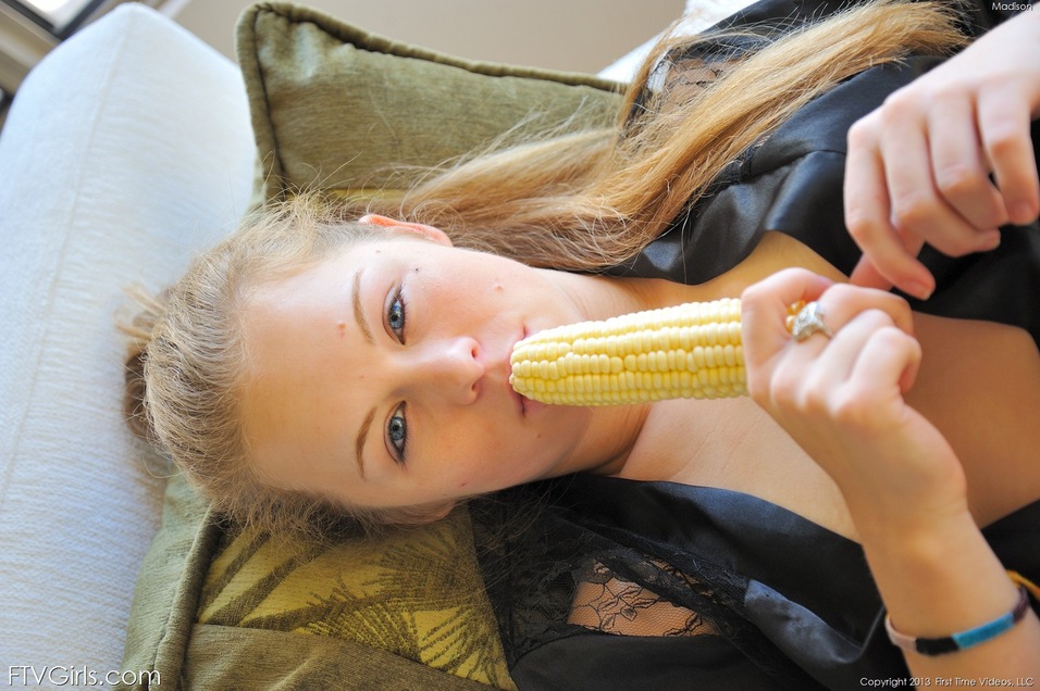Hot redhead girl strips naked on the street and toys with banana and corn cob zdjęcie porno #425463216 | FTV Girls Pics, Madison Chandler, Teen, mobilne porno