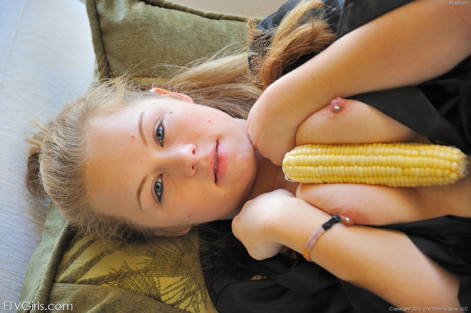 Hot redhead girl strips naked on the street and toys with banana and corn cob photo porno #425463224 | FTV Girls Pics, Madison Chandler, Teen, porno mobile