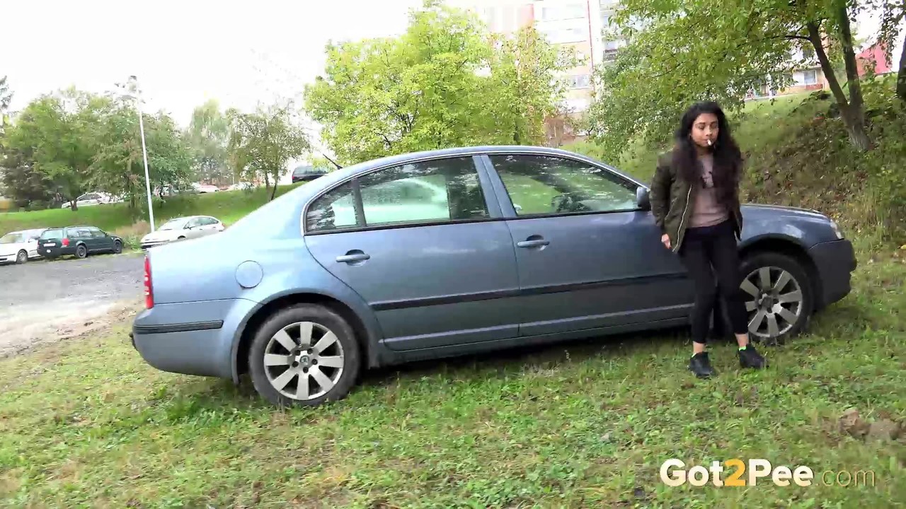 Smoking Goldie has to go on the road, so she pulls over and squats for a pee zdjęcie porno #426407754 | Got 2 Pee Pics, Goldie, Public, mobilne porno