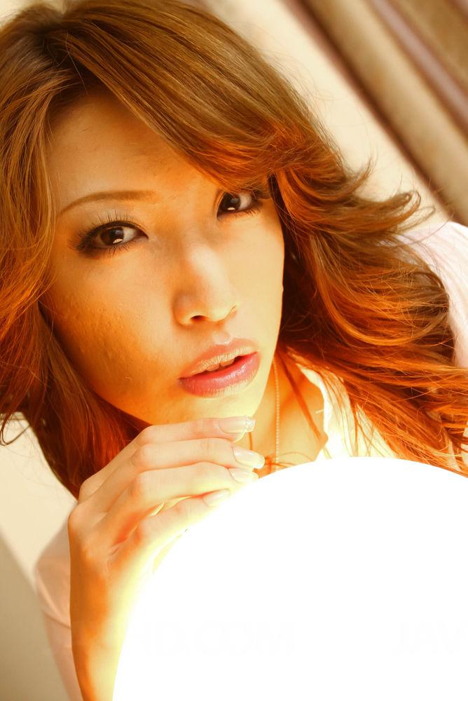 Glamorous Aya Sakuraba dicked and creamed all over her sweet hole Porno-Foto #423934807
