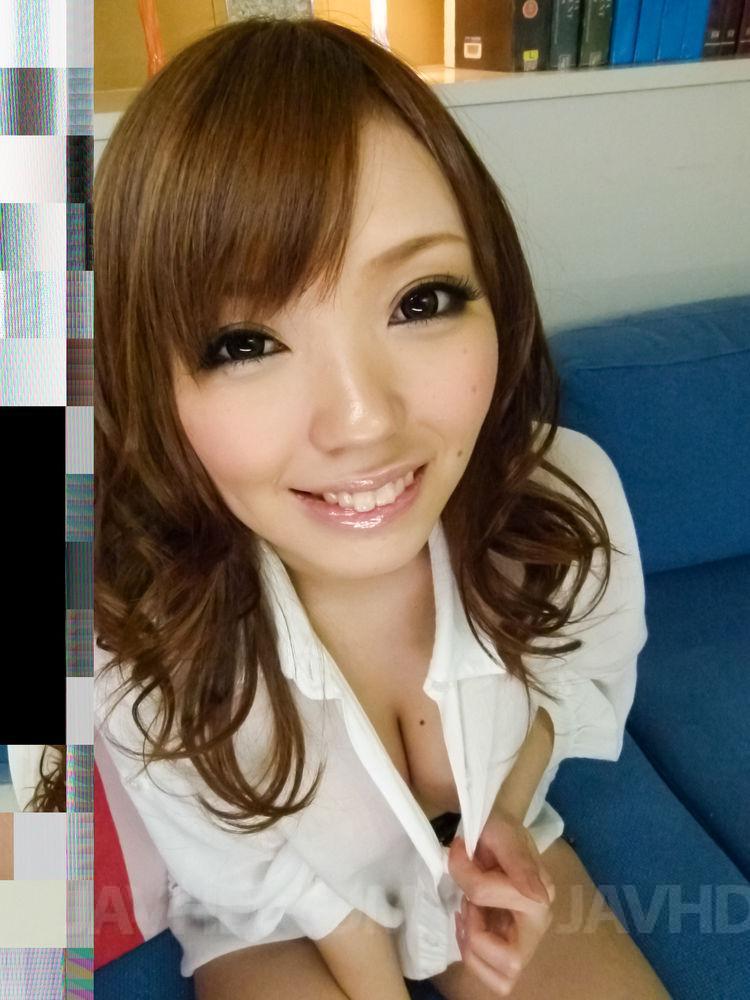 Megu Kamijo has slit licked and gets cum on boobies from woodies porno fotoğrafı #428948850