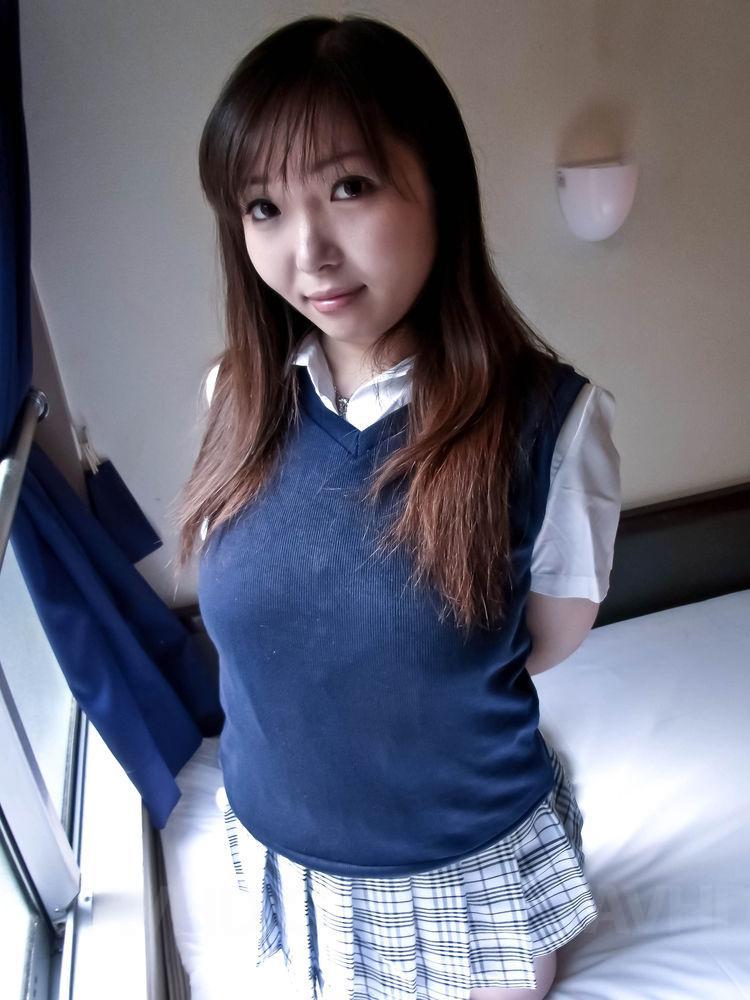 Haruka Ohsawa Asian shows slit in panty and generous nude boobs porno fotoğrafı #425089573
