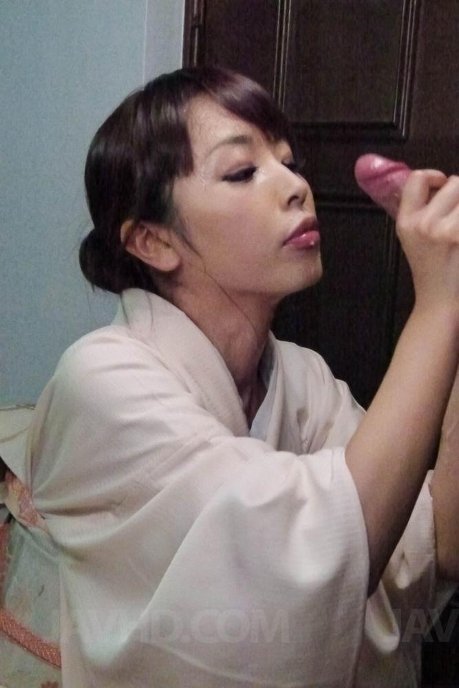 Marika Asian nymphet sucks and strokes penis till gets cum to eat zdjęcie porno #428538040