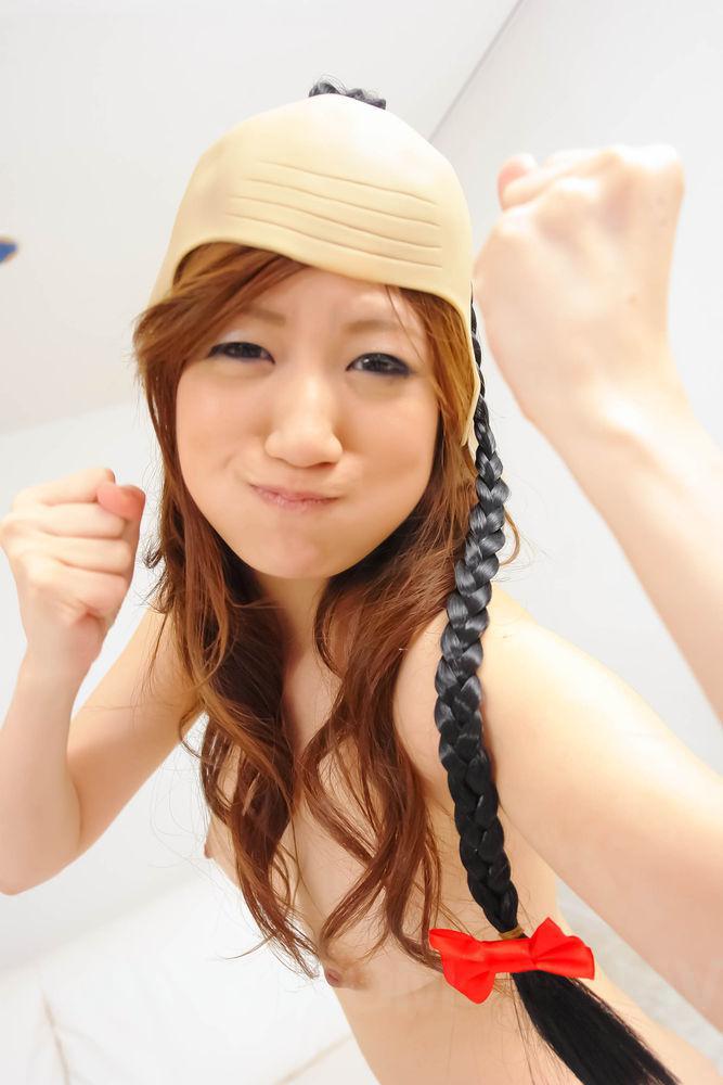 Shirosaki Karin Asian with funny wigs rubs dick of shaved labia 色情照片 #422681890 | JAV HD Pics, Shirosaki Karin, Cumshot, 手机色情