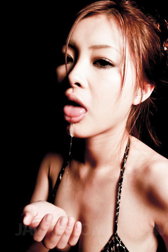 Suzuka Ishikawa Asian has cum pouring from mouth after sucking foto porno #426849034 | JAV HD Pics, Suzuka Ishikawa, Cum In Mouth, porno mobile