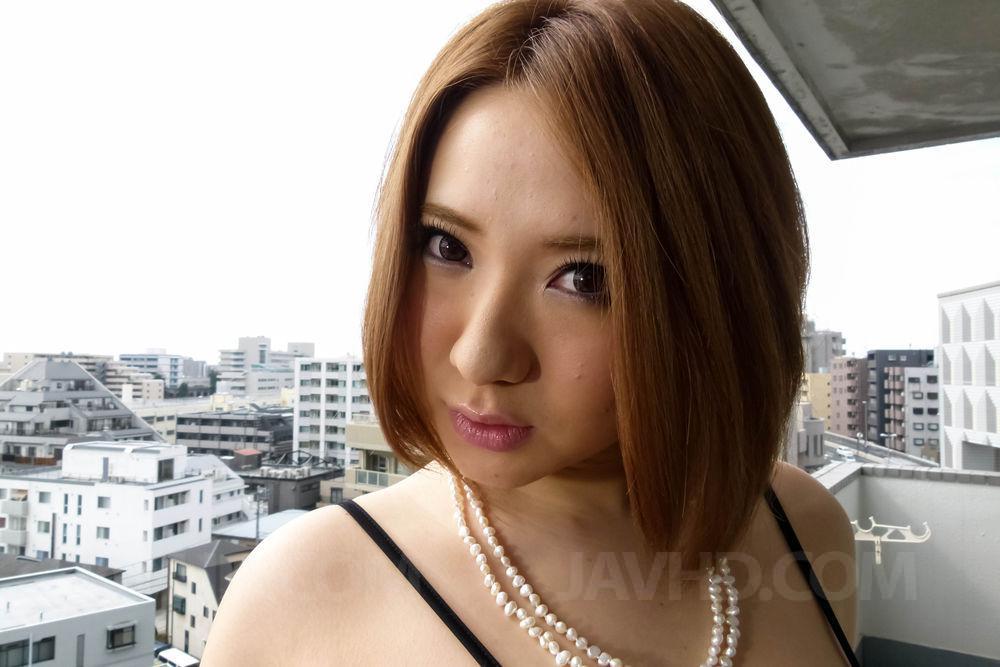 Alice Ozawa Asian busty has vagina fingered and mouth fucked foto porno #425056230