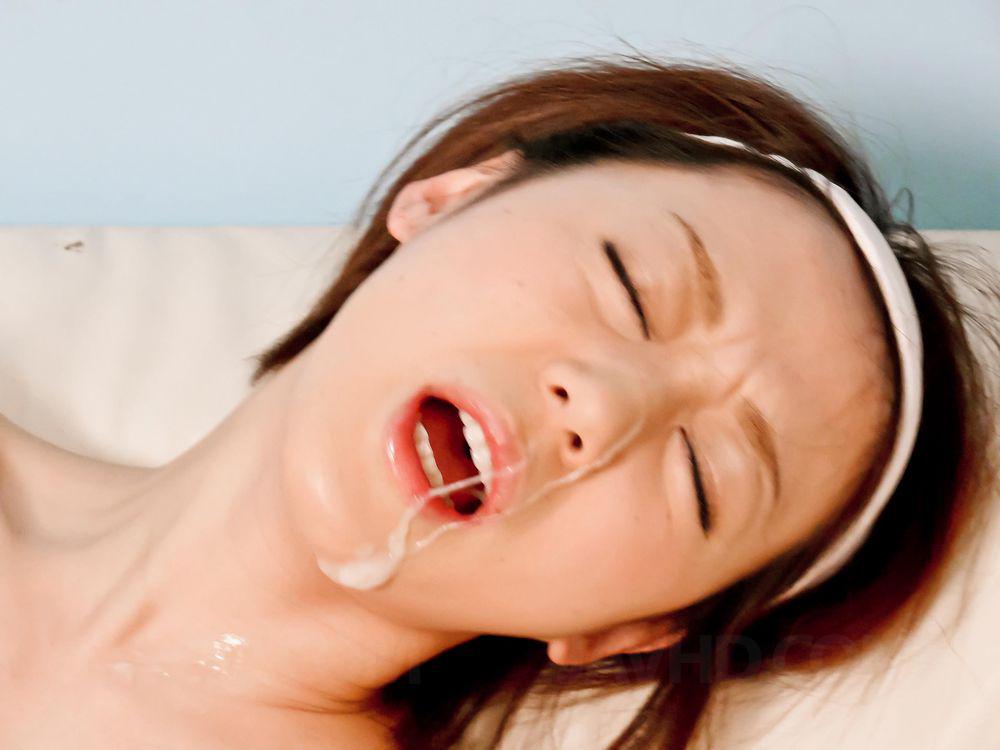 Rina Yuuki Asian gets vibrator on slit and cum river on her face 色情照片 #422595495 | JAV HD Pics, Rina Yuuki, Facial, 手机色情