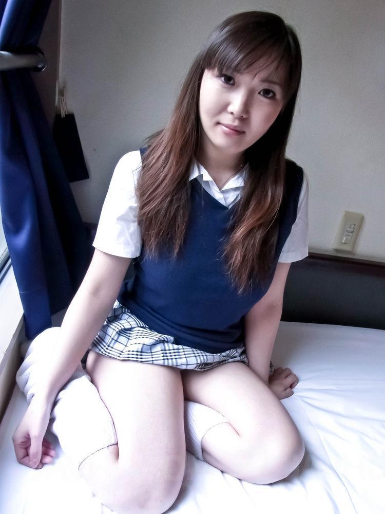 Haruka Ohsawa Asian in uniform shows her big nude bazoom bas 色情照片 #425091086