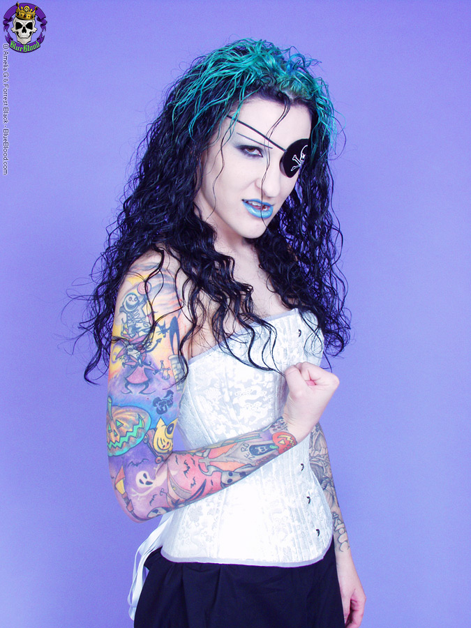 Gothic tattooed pirate girl smirks sexy 色情照片 #426648053 | Erotic Fandom Pics, Halloween Jen Vixen, Cosplay, 手机色情