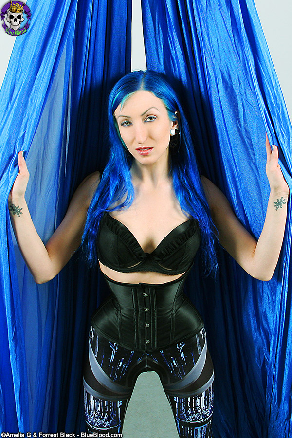 Naked Blue Haired Silk Trapeze, Contortion Artist ポルノ写真 #426619817 | Gothic Sluts Pics, Alecia Joy, Stripper, モバイルポルノ