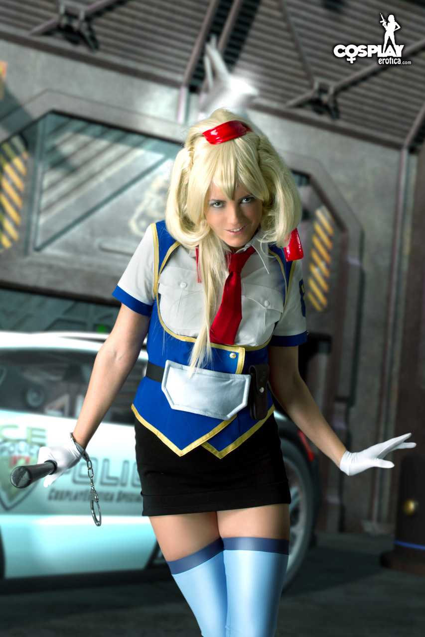 Cute blonde exposes her upskirt thong while partaking in cosplay ポルノ写真 #423209266 | Cosplay Erotica Pics, Cosplay, モバイルポルノ
