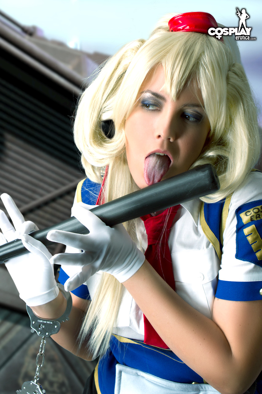 Cute blonde exposes her upskirt thong while partaking in cosplay ポルノ写真 #423209294 | Cosplay Erotica Pics, Cosplay, モバイルポルノ