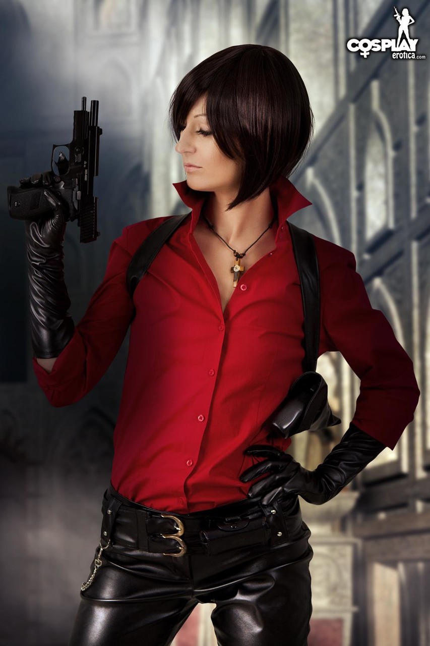 Ada Wong Resident Evil nude cosplay foto porno #423124941