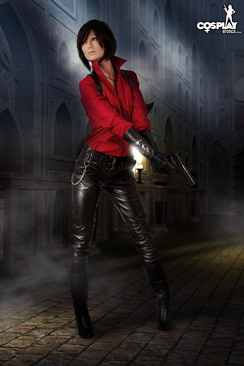 Ada Wong Resident Evil nude cosplay foto porno #423124945
