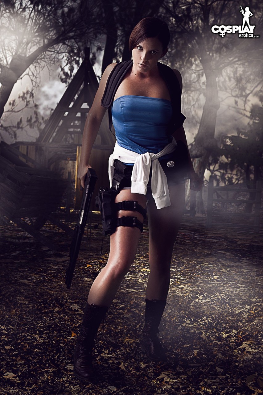 Jill Valentine Resident Evil nude cosplay foto porno #423212130