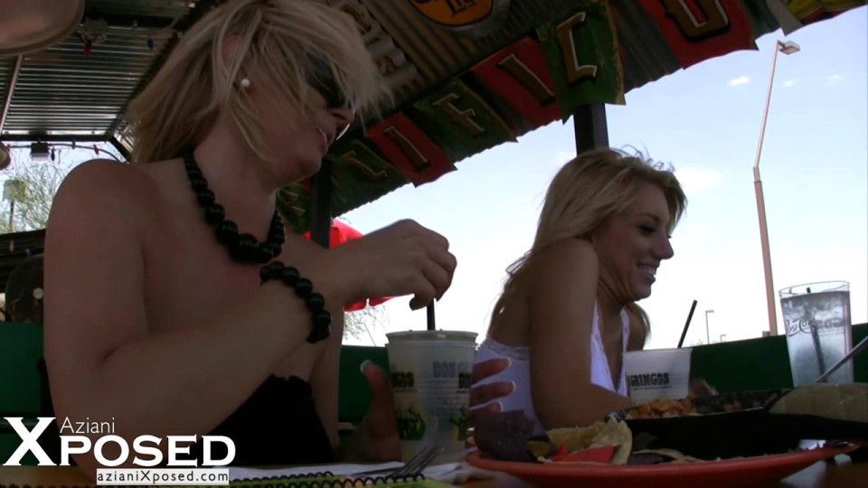 Rachel Aziani & Heather Summers expose their naked pussies at a patio bar foto porno #428820834 | Aziani Pics, Heather Summers, Rachel Aziani, Public, porno móvil