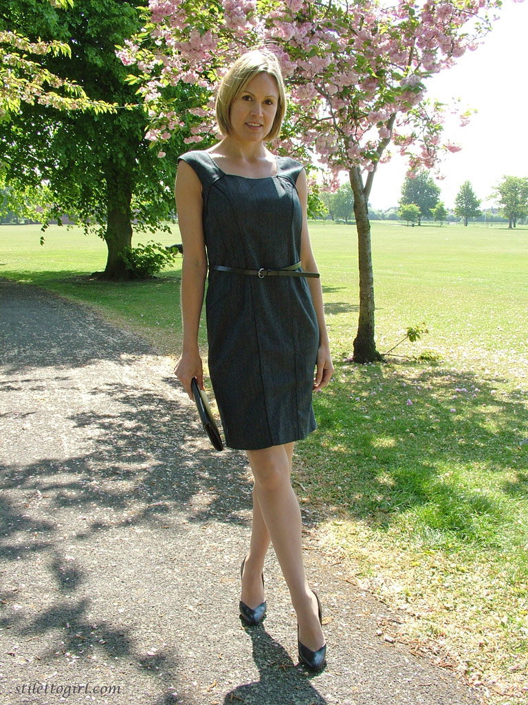 Clothed business woman shows off her sexy legs in high heels in the park photo porno #422814198 | Stiletto Girl Pics, Monica, Fetish, porno mobile