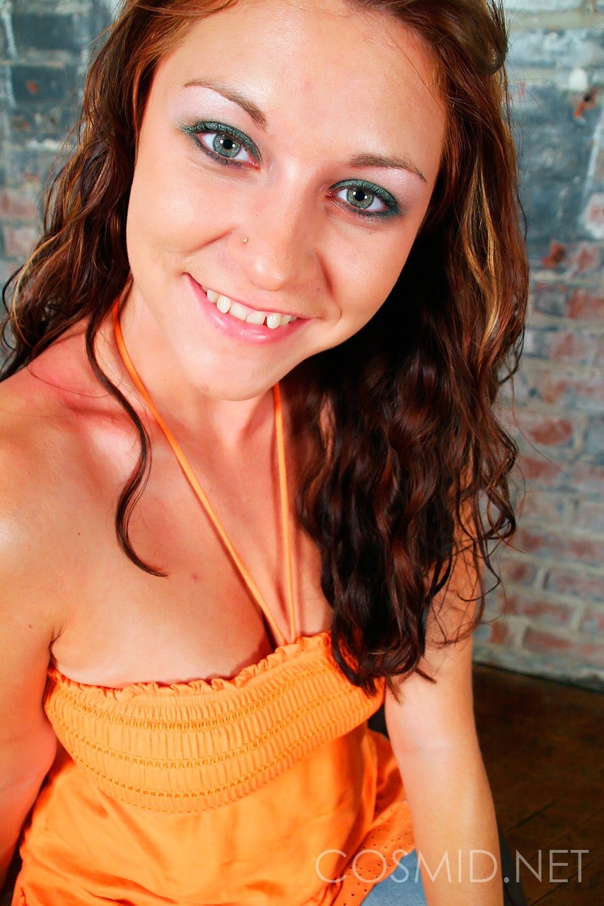 Redheaded girl Ash strips down to her bra and underwear by a brick wall zdjęcie porno #428564555 | Cosmid Pics, Ash, Jeans, mobilne porno