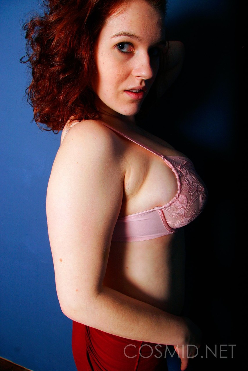 Chubby redhead Eva sets her big natural tits free of a brassiere porno fotky #428789388 | Cosmid Pics, Eva, Chubby, mobilní porno