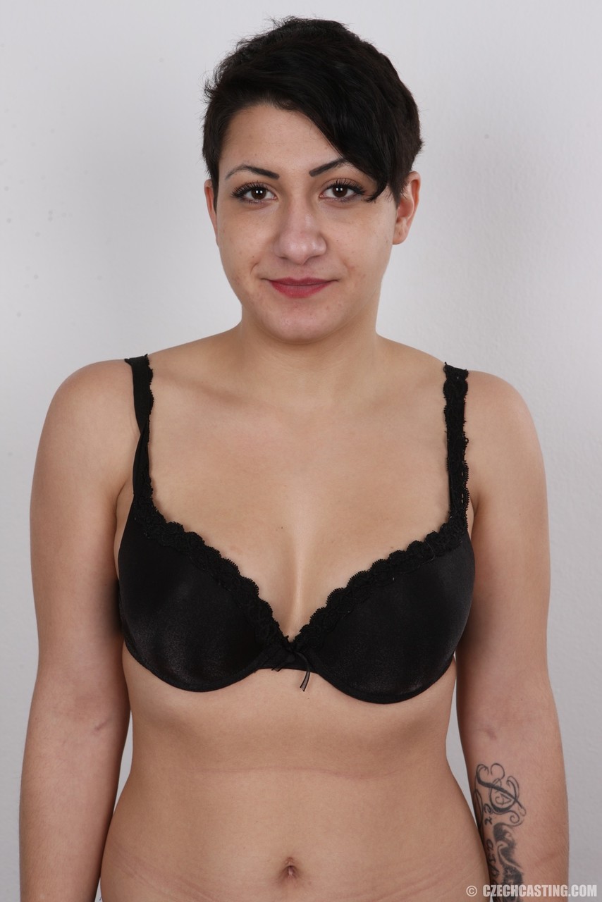 Czech first timer with short hair undresses for her first nude poses zdjęcie porno #425828260 | Czech Casting Pics, Lucie, BBW, mobilne porno