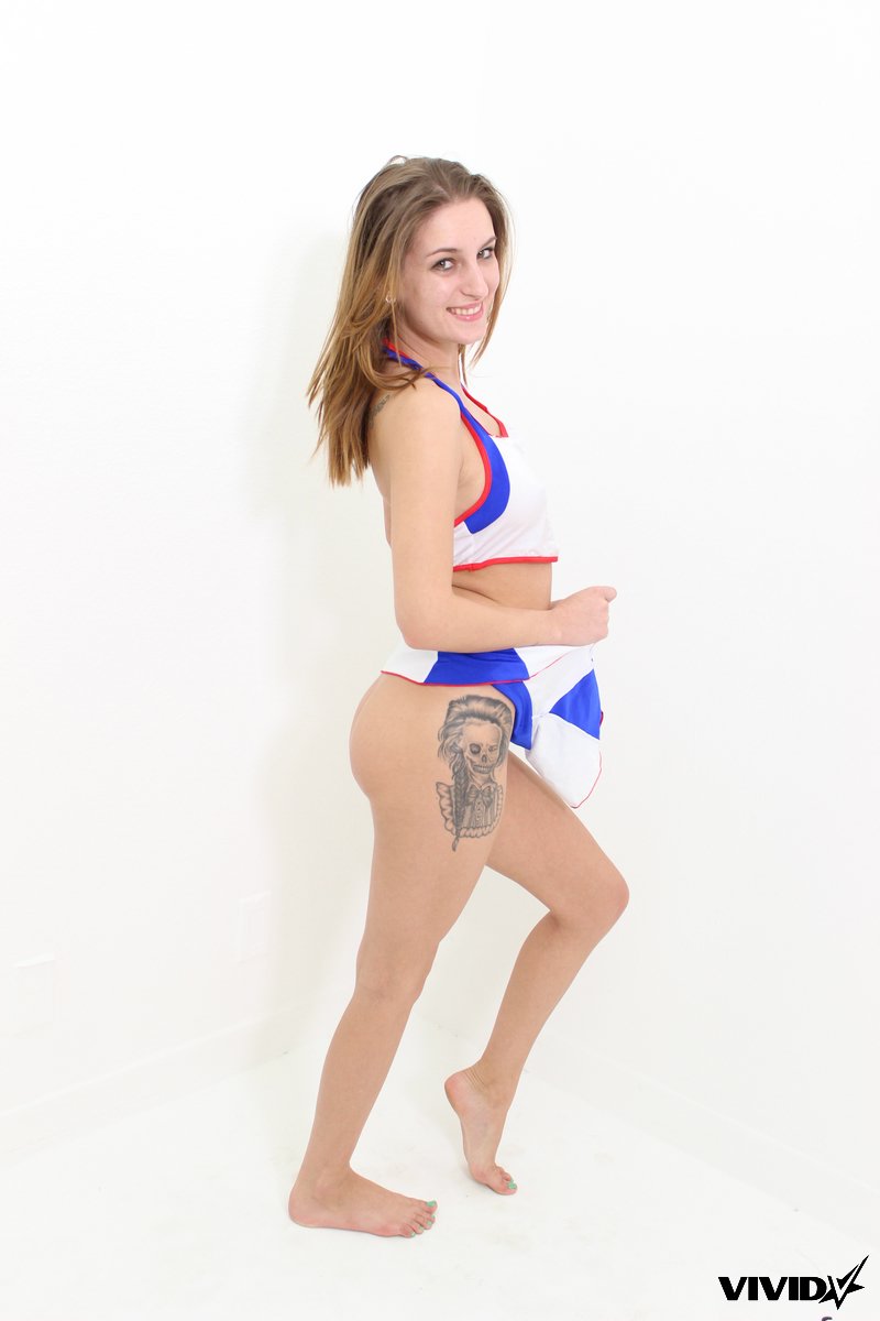 Vivid Maci Winslett Pornstar Cheerleader Babe Skinny porn photo #422802383