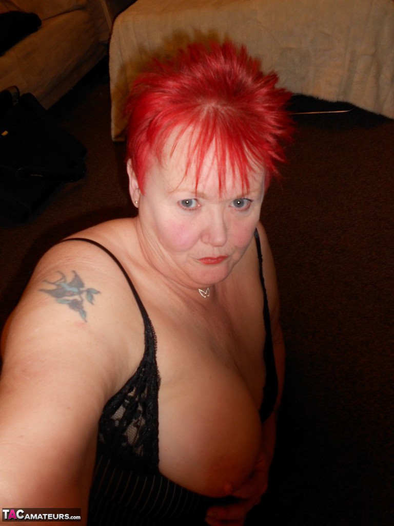 Older redhead Valgasmic Exposed exposes her breasts during self shot action porno fotoğrafı #428601185 | TAC Amateurs Pics, Valgasmic Exposed, Selfie, mobil porno