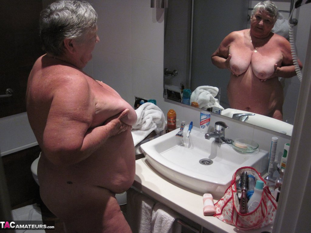 Obese amateur Grandma Libby blow drys her hair after taking a shower porn photo #428834215 | TAC Amateurs Pics, Grandma Libby, Granny, mobile porn