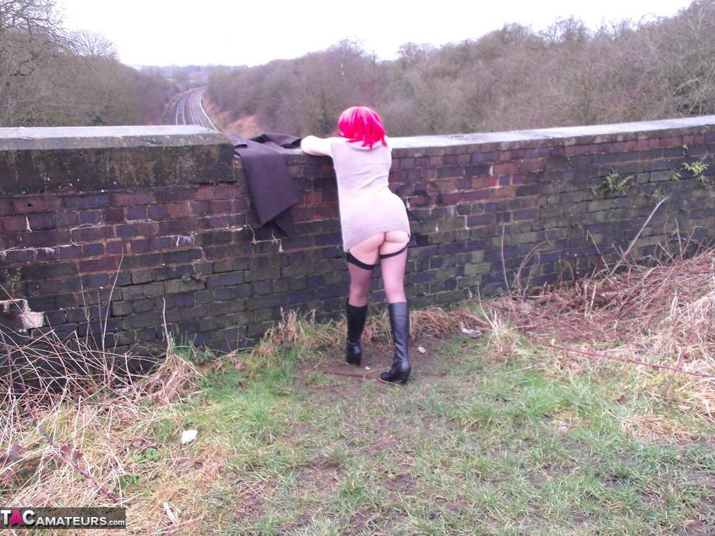 Amateur chick Barby Slut flashes her tits and twat in various UK locations photo porno #428280286 | TAC Amateurs Pics, Barby Slut, Boots, porno mobile
