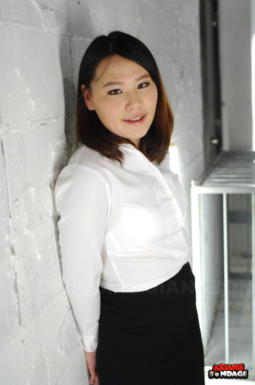 Asian chick Aki Sasahara is fitted with gag in white blouse and black skirt ポルノ写真 #426615831 | Asians Bondage Pics, Aki Sasahara, Japanese, モバイルポルノ