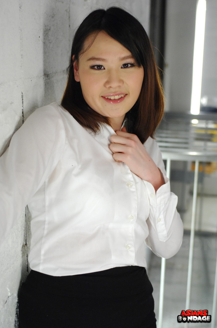 Asian chick Aki Sasahara is fitted with gag in white blouse and black skirt porn photo #426957145 | Asians Bondage Pics, Aki Sasahara, Japanese, mobile porn