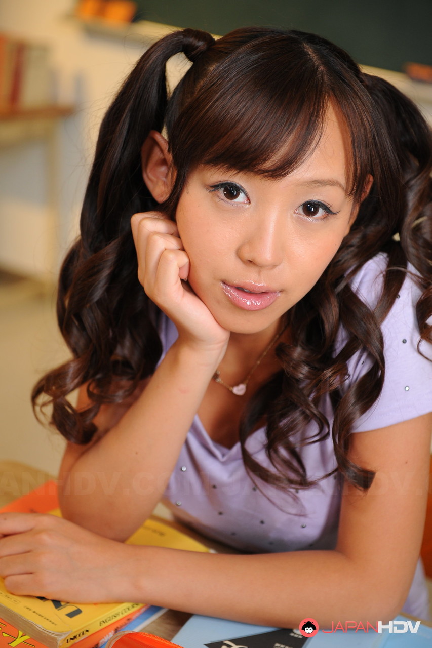 Pigtailed Asian cutie Nagisa posing in her lovely outfit on the cam porn photo #426350122 | Japan HDV Pics, Nagisa, Schoolgirl, mobile porn