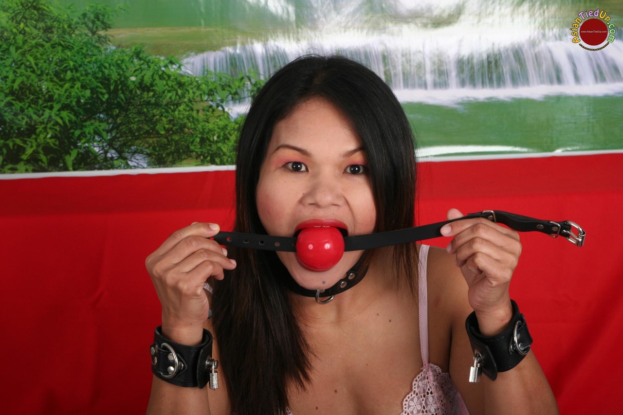 Restrained Asian is Gagged with Huge Ball Gag and Exposed in Humiliating foto pornográfica #425468116 | Asian Tied Up Pics, Lingerie, pornografia móvel