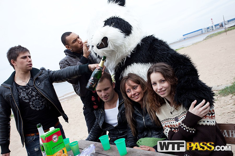 College students get drunk with help from a panda prior to group sex ポルノ写真 #426324783 | College Fuck Parties Pics, Lerok, Nene, Norma, July, Party, モバイルポルノ