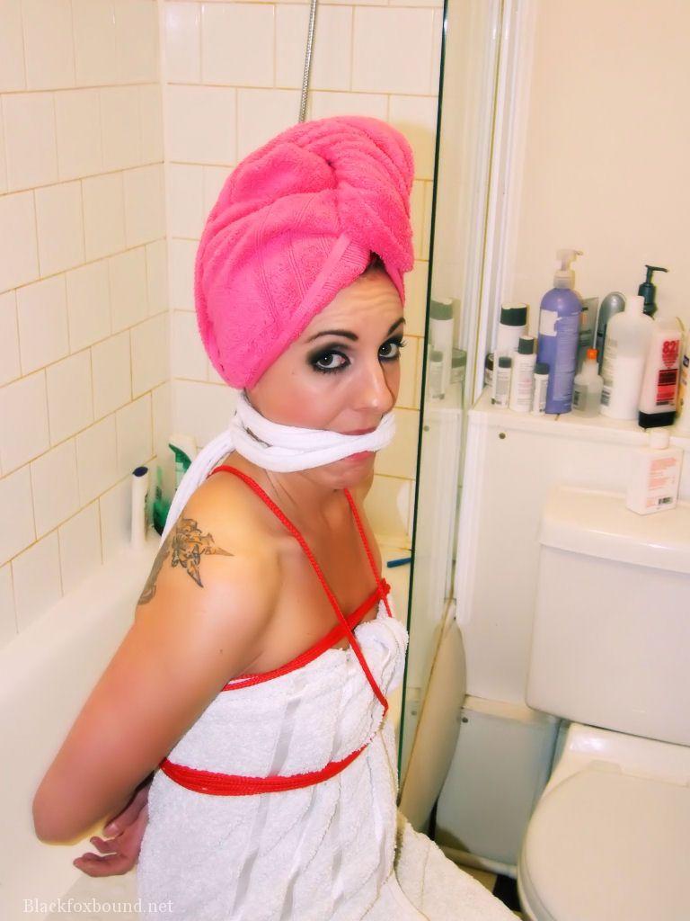 Black Fox Bound Pink n White Towel Tied photo porno #426817504 | Black Fox Bound Pics, Bath, porno mobile