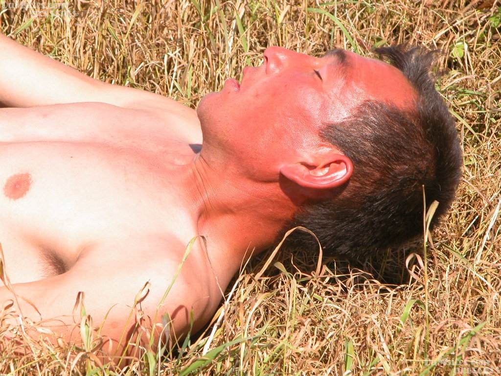 White female fucks a homeless bum in a field as part of outreach program porn photo #426307585