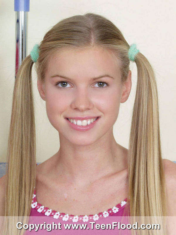 Adorable teen Marketa gets completely naked with her hair in pigtails 色情照片 #423801806 | Teen Flood Pics, Marketa Belonoha, Teen, 手机色情