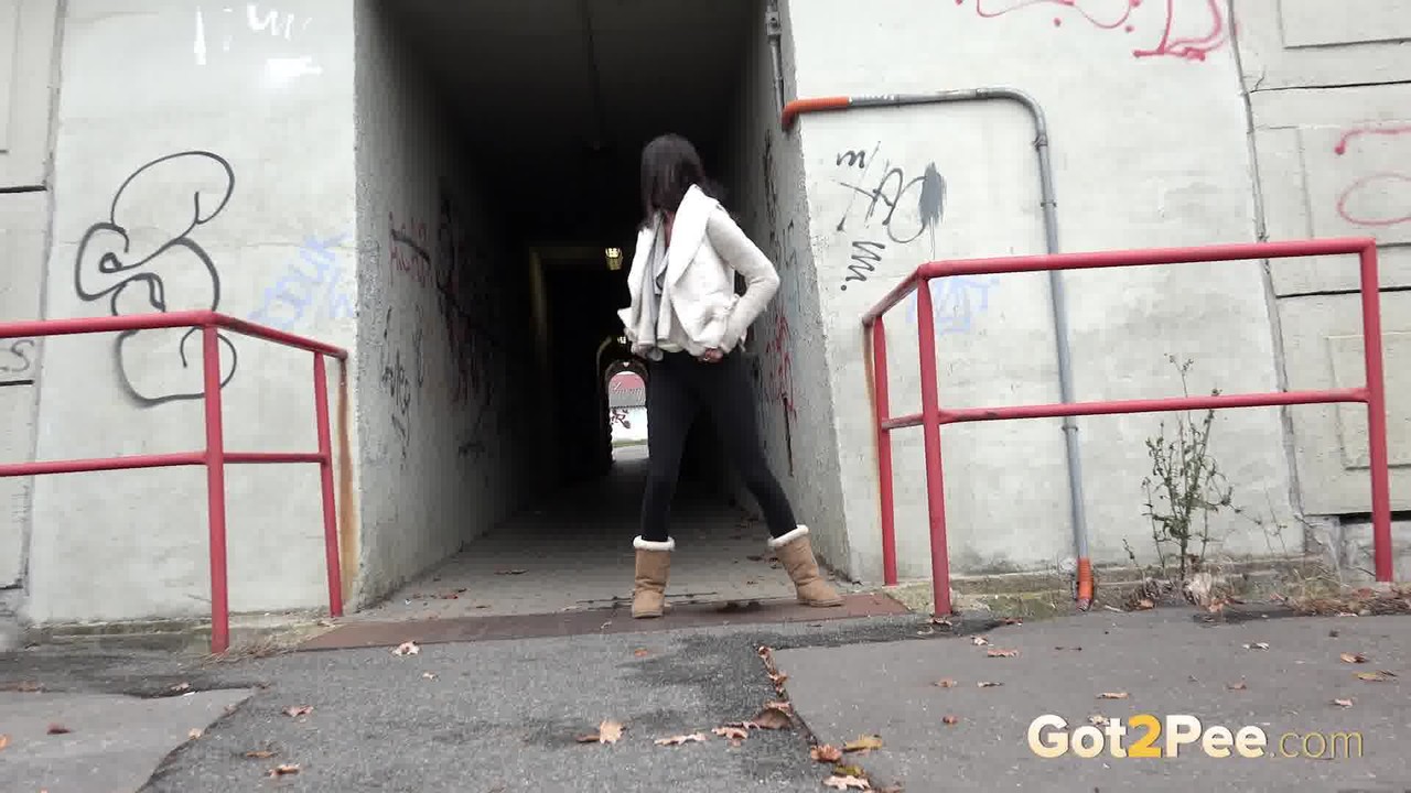 Eveline Neill pisses on the ground in the city porn photo #425313414 | Got 2 Pee Pics, Eveline Neill, Pissing, mobile porn
