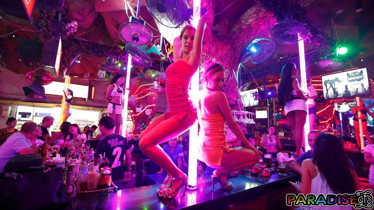 Twin smoke show girlfriends dance at club and share steamy 3 way facial with porno fotoğrafı #426646885