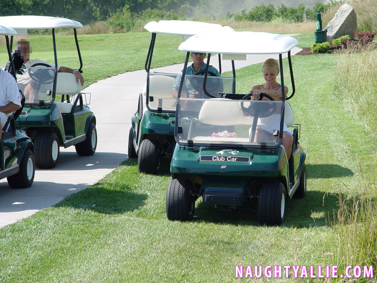 Blonde amateur Naughty Allie has lesbian group sex on a public golf course foto porno #425626926 | Naughty Allie Pics, Naughty Allie, Sports, porno mobile