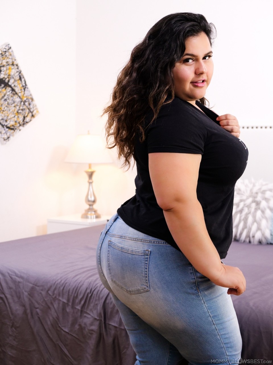 Obese Latina woman Karla Lane disrobes before a ball licking blowjob 포르노 사진 #423810483 | Mommy Blows Best Pics, Karla Lane, Chubby, 모바일 포르노
