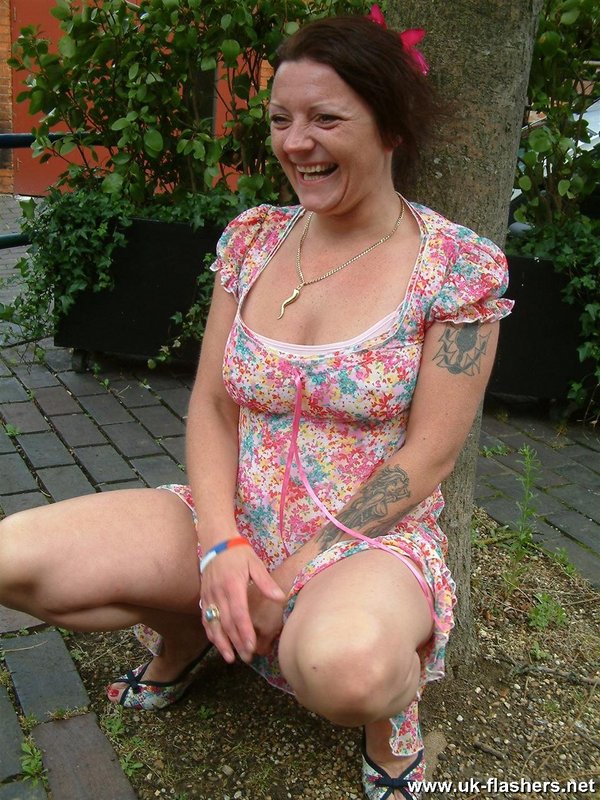 Old British woman squats atop a beer bottle while masturbating in public zdjęcie porno #426338401