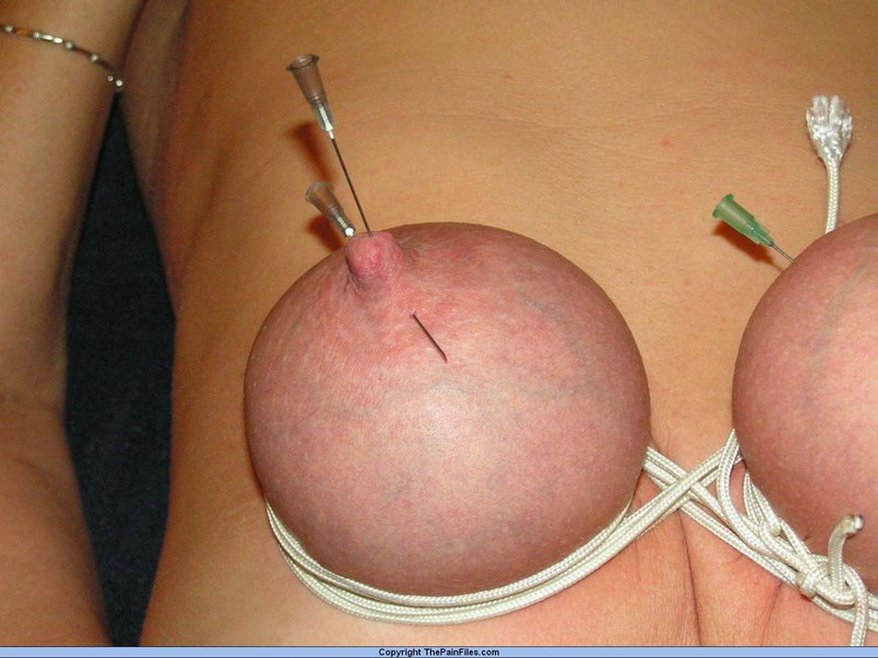 The Pain Files Needles on tits Porno-Foto #424985335