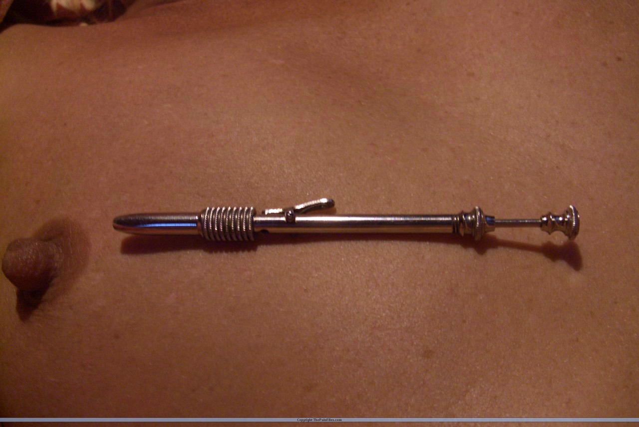 Close up action of a female having her breasts tortured with needles porn photo #427216344 | The Pain Files Pics, Piercing, mobile porn