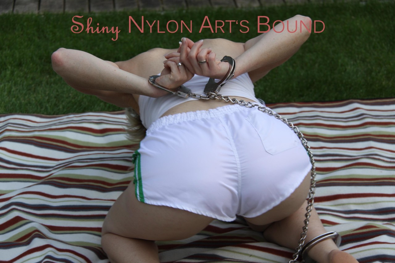 Watching Sonja wearing a hot white shiny nylon shorts and a white top bound foto porno #425423911 | Shiny Nylon Arts Bound Pics, Outdoor, porno ponsel