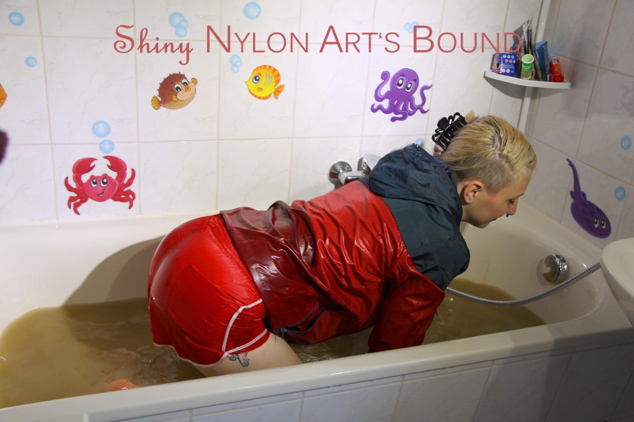 Mara lying in a bath tub with muddy water ties and gagges herself with cuffs porno foto #426455043 | Shiny Nylon Arts Bound Pics, Clothed, mobiele porno
